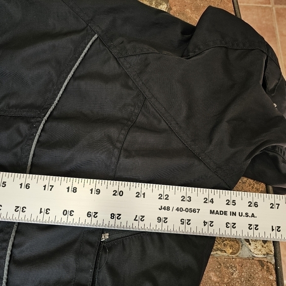 333 Power Trip Motorcycle Motocross Jacket - NO Liner, Black , Size XL - Picture 14 of 16